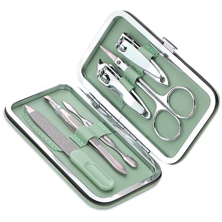 Professional Manicure Kit 6 in 1 Stainless Steel Nail Tool Set