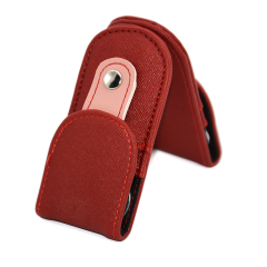 3 PCS Manicure Set With Red Leather Case
