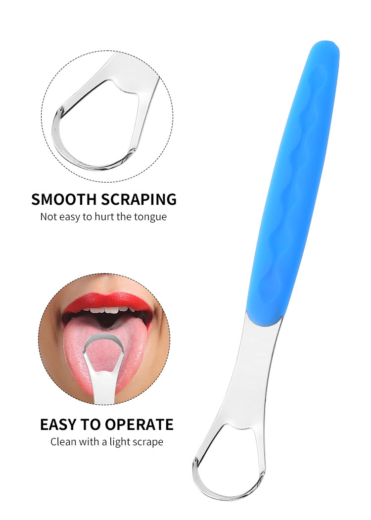 stainless steel tongue scraper