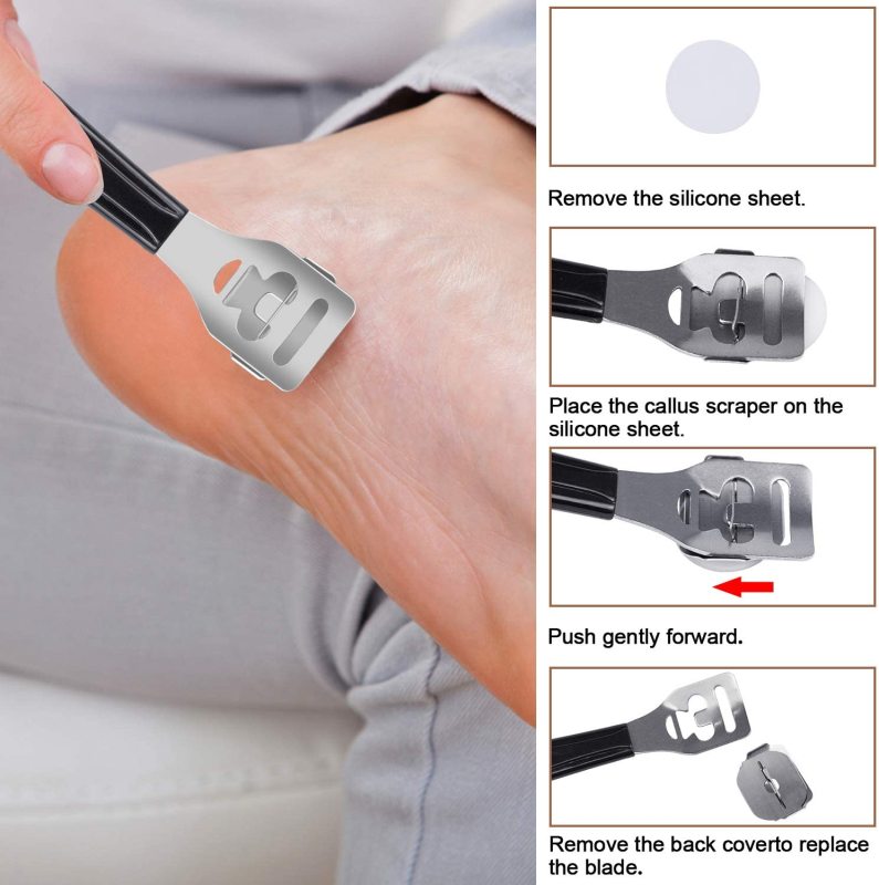 Professional Pedicure Set Manicure Tools Stainless Steel Washable Foot Care Kit