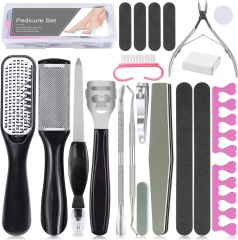 Professional Pedicure Set Manicure Tools Stainless Steel Washable Foot Care Kit