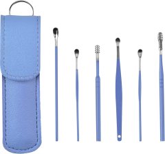 Stainless Steel Ear Cleaning Tools 6 Pcs Ear Wax Removal Kit
