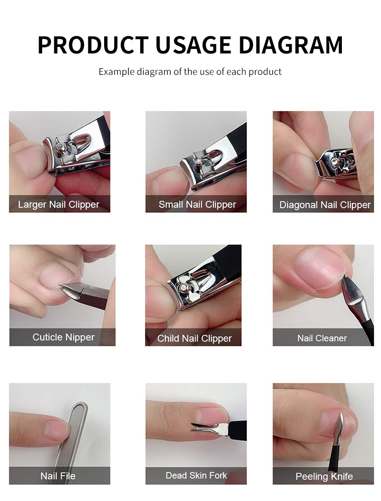 Stainless Steel Manicure Kit