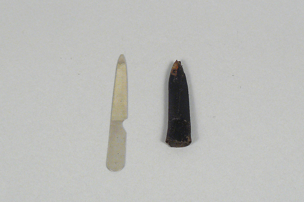 nail file was part of a midwife's kit from Buffalo