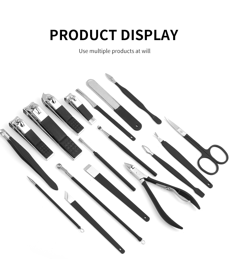 18 pcs nail tool kit
