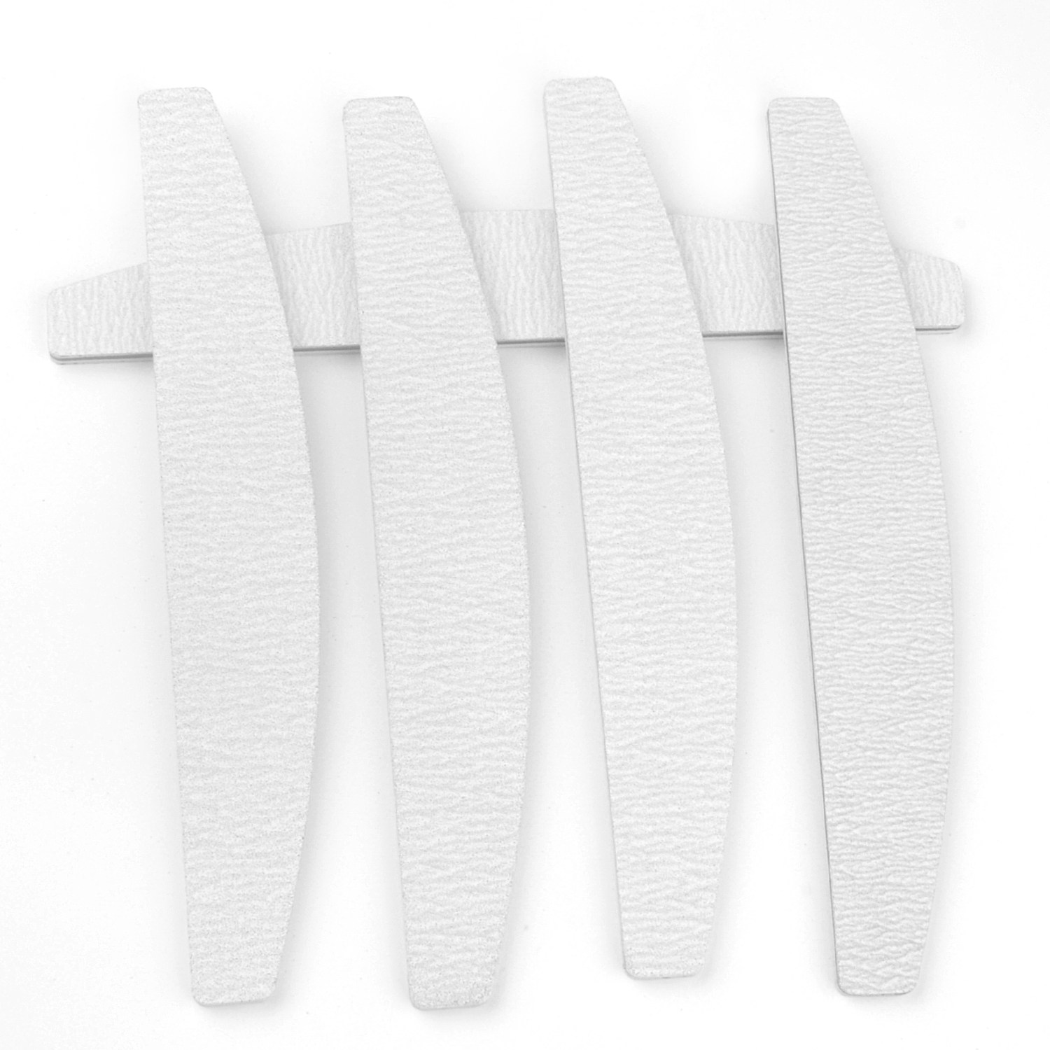 Moon Shape Zebra Emery Board Emery Boards Grey Nail File