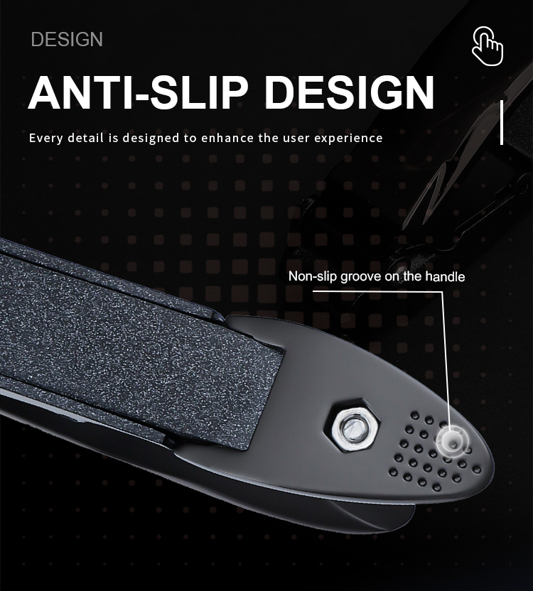 Anti-slip nail clipper