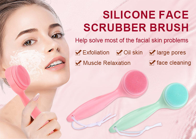 Silicone Exfoliate Facial Pore Cleansing Brush