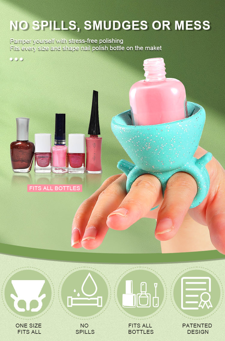 Wearable Nail Polish Holder