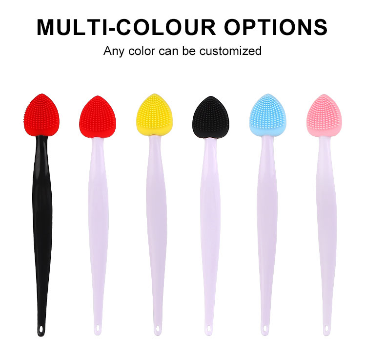  Mini Silicone Face Exfoliator Brush
