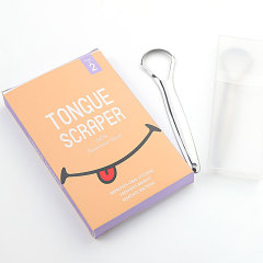 2 Pack Tongue Scraper Reduce Bad Breath and Fresh Breath