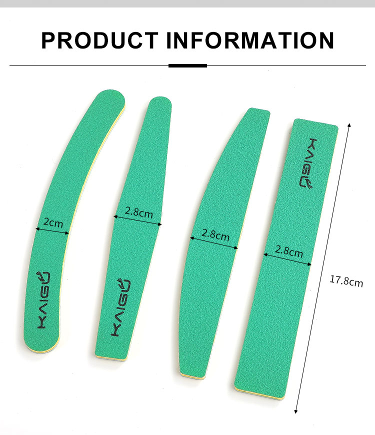 Customized logo manicure nail file
