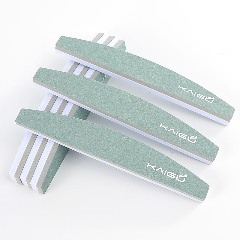 Nail Buffer Files Sponge Washable Double Sided Grinding + Buffing