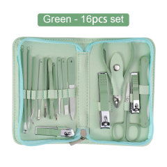 Professional 16 PCS + 7PCS Nail Clipper Home Use Manicure Kit