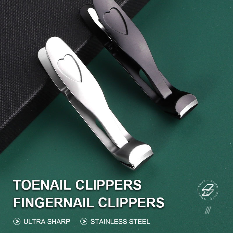 Professional Stainless Steel Manicure Cutter Nail Clipper Set (Glass/Metal File)
