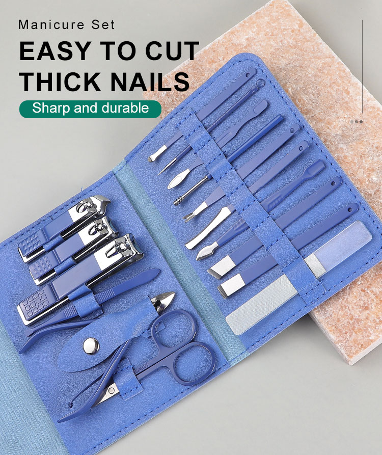 16 pcs manicure kit