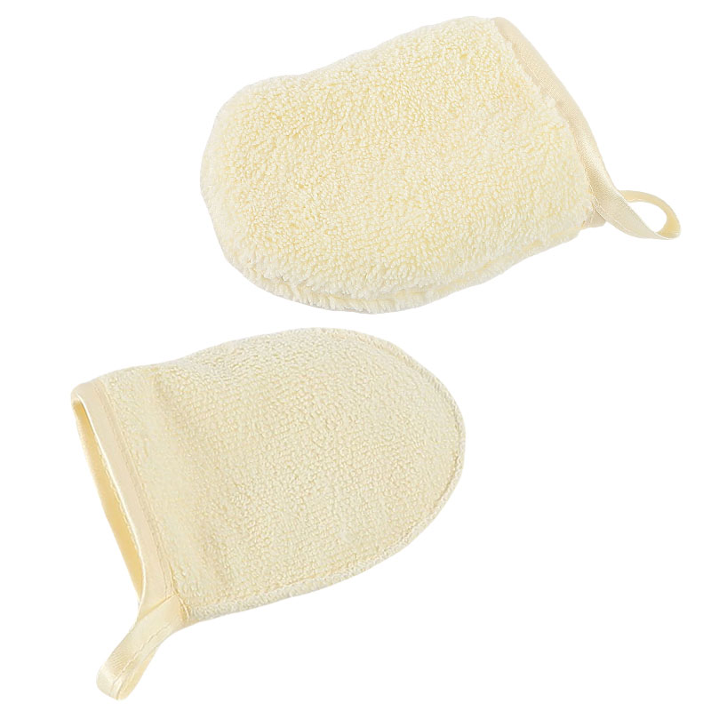 Facial Cleaning Glove Towels Microfiber Fleece Makeup Remover