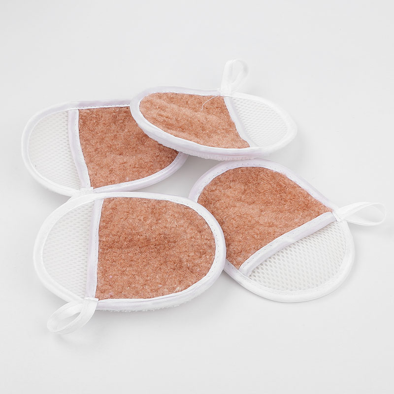 Reusable Makeup Remover Mitt Gloves Facial Cloth Pads