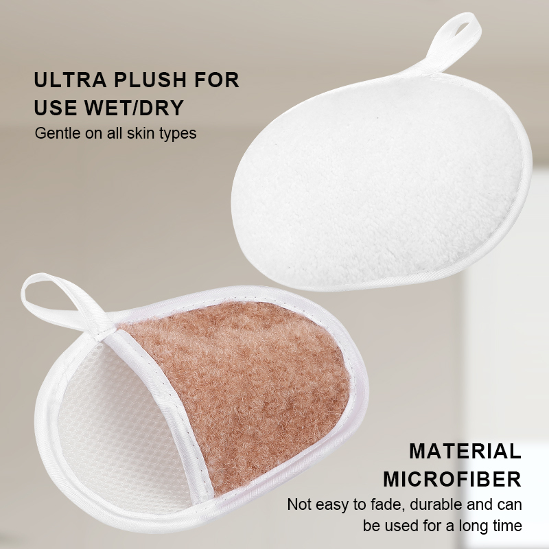 Reusable Makeup Remover Mitt Gloves Facial Cloth Pads