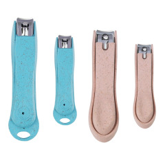 Professional Anti Splash Wheat Straw Nail Clipper