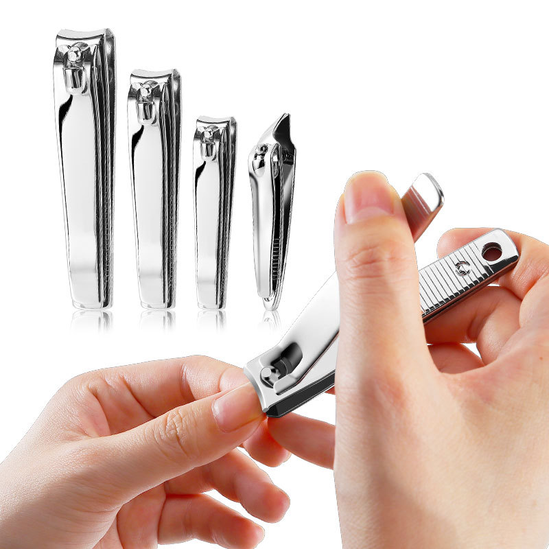Professional Nail Clippers Set Stainless Steel Sharp Sturdy Fingernail and Toenail Cutter
