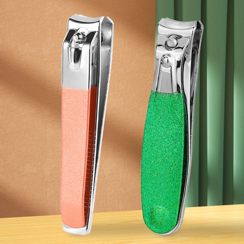 Nail Clippers Stainless Steel Spray Paint Multi-Color Spray Nail Cutters