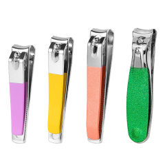 Nail Clippers Stainless Steel Spray Paint Multi-Color Spray Nail Cutters