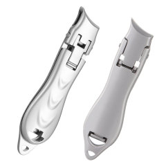 Ultra Thin Portable Nail Clippers Head Curved Wide Jaw Opening Cutter