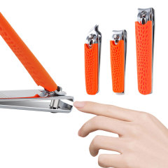 Luxury Multifunctional Stainless Steel Nail Clippers Set 3PCS Packing Box
