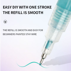 Professional Nail Art Painting Pen Graffiti Lines Brush DIY Tools