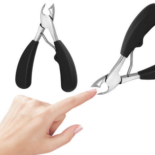 Professional OEM Custom Japanese Style Stainless Steel Nail Nipper Super Sharp Curved Blade Toenail Nipper