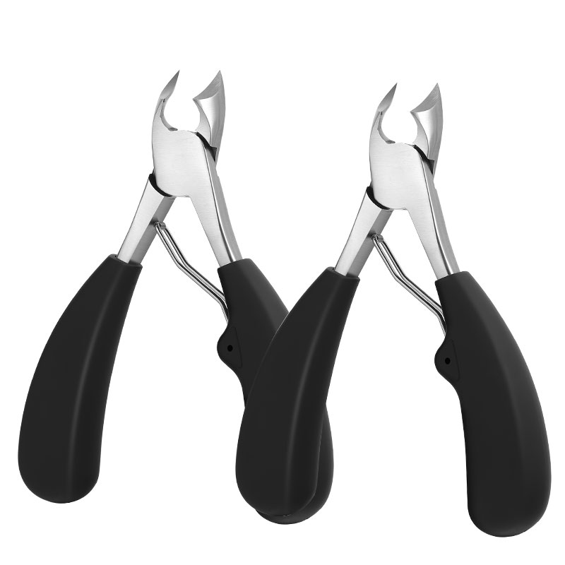 Professional OEM Custom Japanese Style Stainless Steel Nail Nipper Super Sharp Curved Blade Toenail Nipper