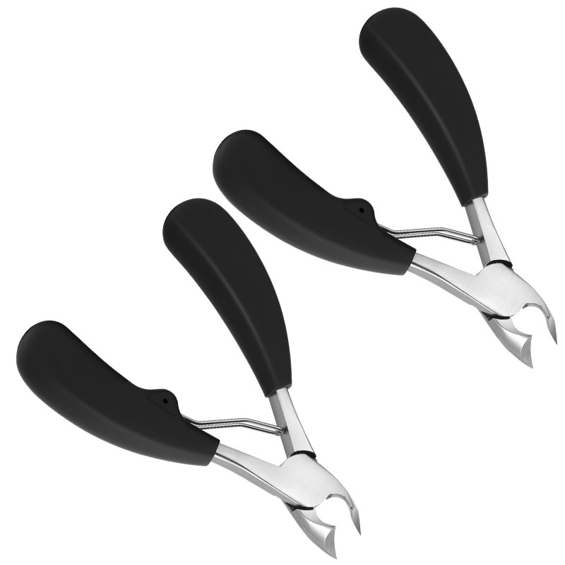 Professional OEM Custom Japanese Style Stainless Steel Nail Nipper Super Sharp Curved Blade Toenail Nipper