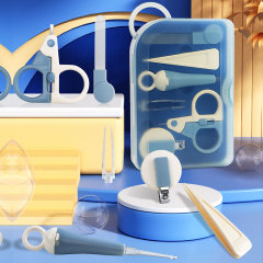 Cute Baby Care Manicure Personal Care Nail Clipper Set (Blue)
