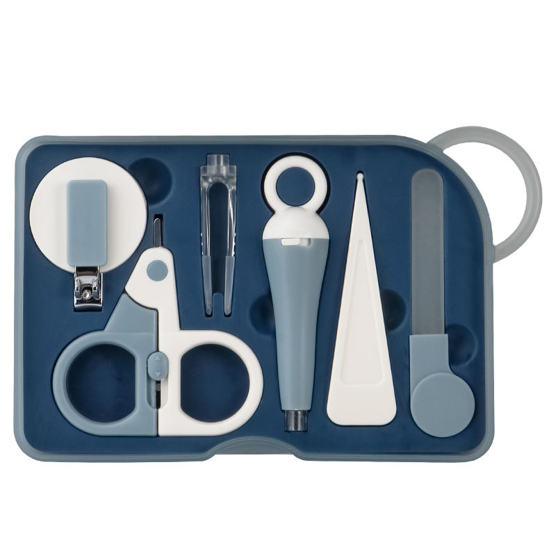 Cute Baby Care Manicure Personal Care Nail Clipper Set (Blue)
