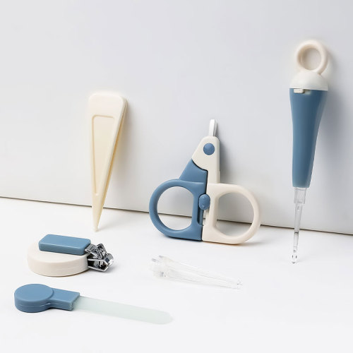 Cute Baby Care Manicure Personal Care Nail Clipper Set (Blue)