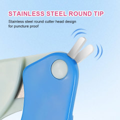 2 PCS Baby Nail Scissors Clippers with Rounded Tip