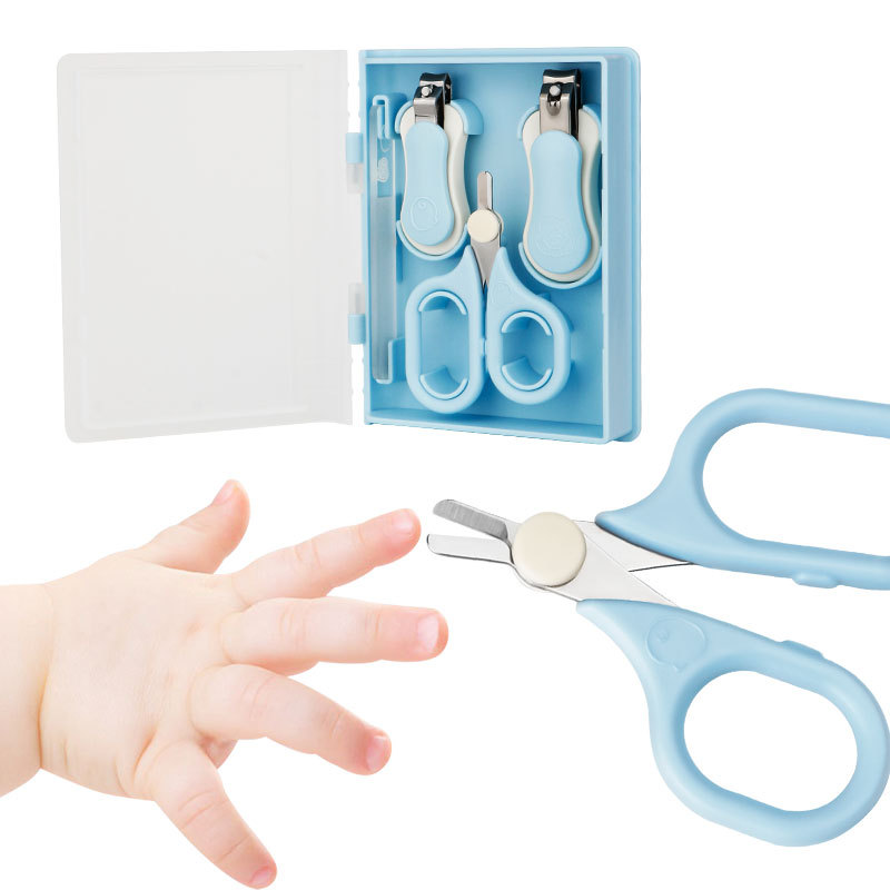 Baby Daily Nail Care Safety Scissors Trimmer Grooming Kits
