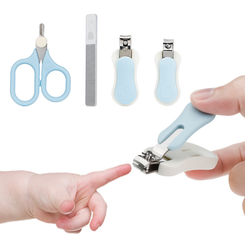 Baby Daily Nail Care Safety Scissors Trimmer Grooming Kits