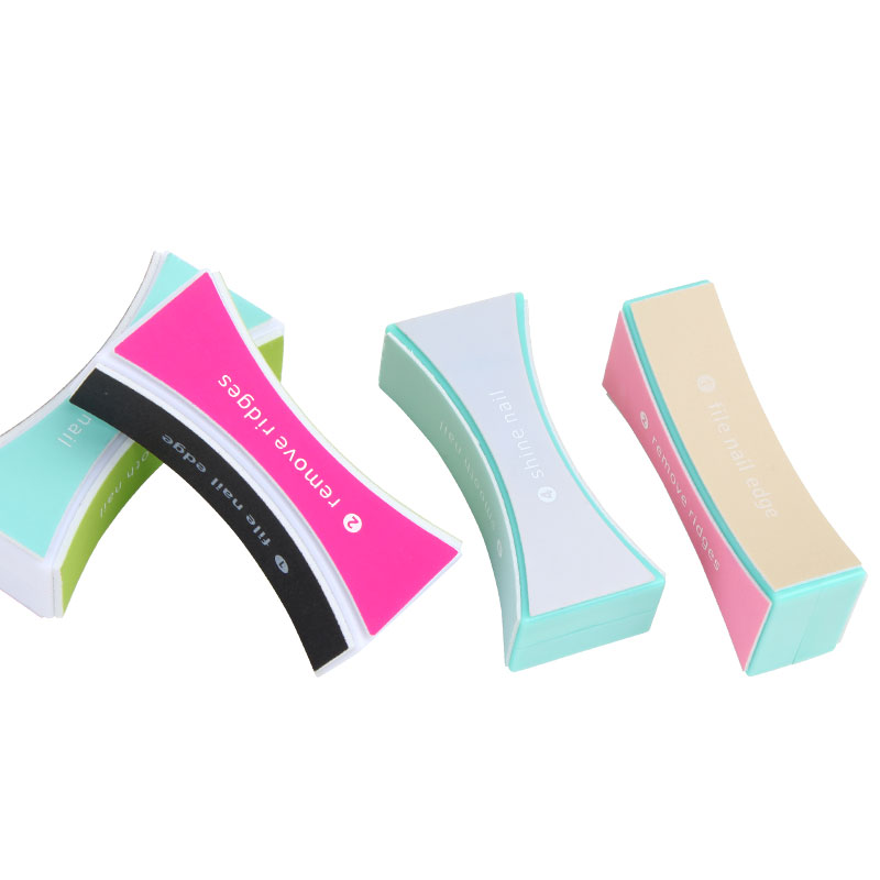 Professional 4 Sides Nail Files And Buffer Blocks For Natural Nails Smooth Shine and Polish Gel