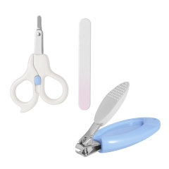 4 IN 1 Newborn Baby Manicure Nail Care Clipper Set With Case