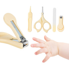Custom Private Label Newborn 4PCS Baby Nail Care Clipper Kit