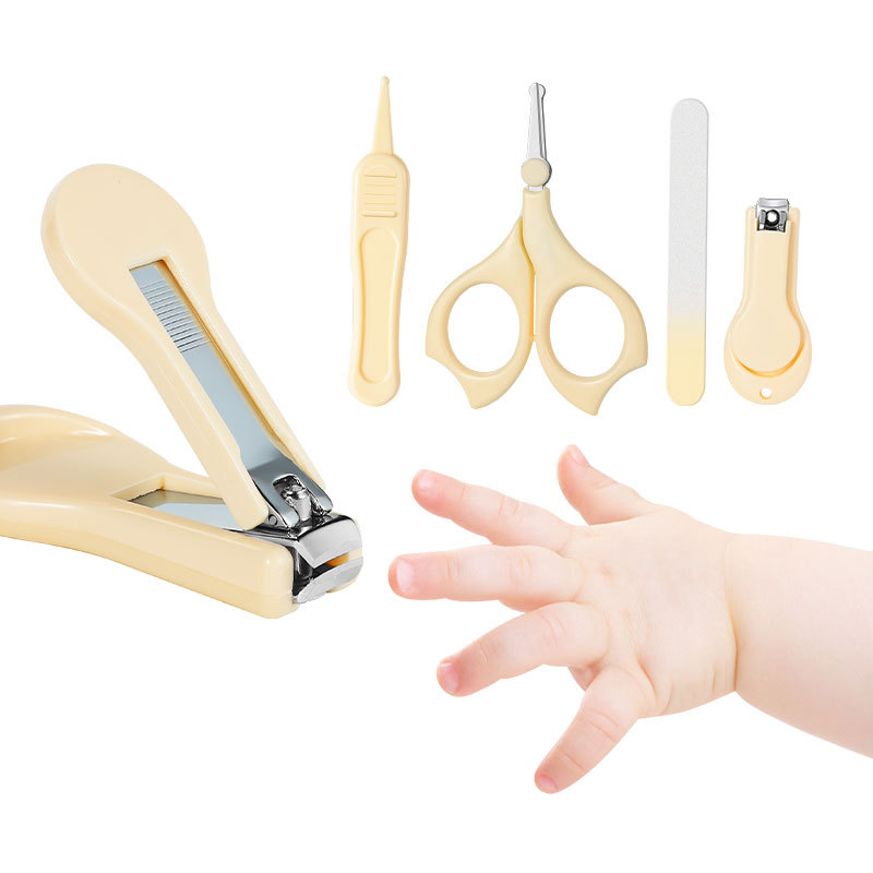Custom Private Label Newborn 4PCS Baby Nail Care Clipper Kit