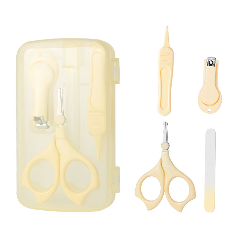 Custom Private Label Newborn 4PCS Baby Nail Care Clipper Kit