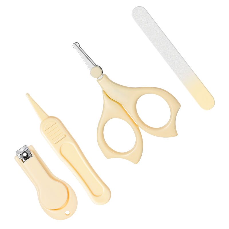 Custom Private Label Newborn 4PCS Baby Nail Care Clipper Kit