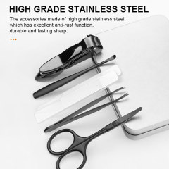 Premium Stainless Steel Manicure Set For Men And Women