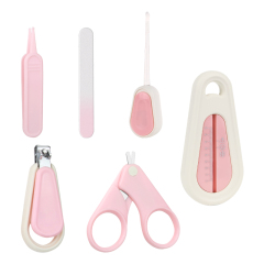 BEST-BB 6 PCS Infant Baby Manicure Set Newborn Nail Care Grooming Kit