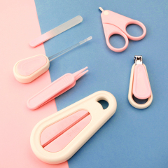 BEST-BB 6 PCS Infant Baby Manicure Set Newborn Nail Care Grooming Kit