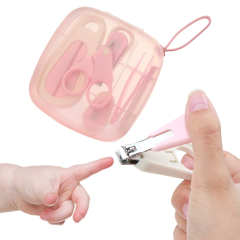 BEST-BB 6 PCS Infant Baby Manicure Set Newborn Nail Care Grooming Kit