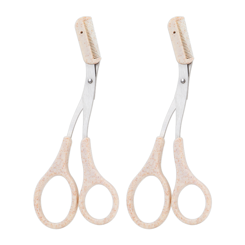 Eyebrow Trimmer Eyebrow Scissors With Comb Beauty Makeup Tools For Women